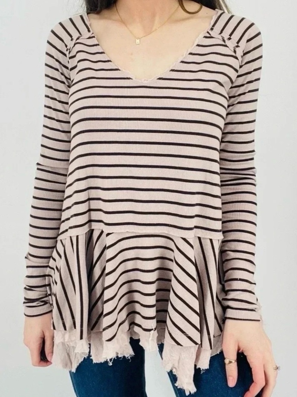 NWT Free People We The Free Tangerine Tee Size L